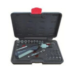 طقم يد وسنون مفك 1/4بوصه 27 قطعة موديل M8027P1 تايواني KWG