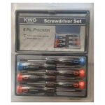 طقم مفكات نجمة إلكترونى 6  قطعة تايوان kwg J3006T