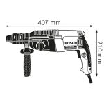 ⁦شاكوش تخريم و تكسير بوش 26 مم يمين/شمال 3 حركه الماني موديل BOSCH - GBH 2-26 F⁩ - الصورة ⁦5⁩