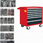 صندوق 6 درج بالعدة 220 قطعة تايوانى kwg 1303-220