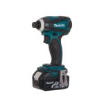شنيور مفك بطارية ماكيتا 18 فولت 6 مم  بطارية + شاحن  موديل - MAKITA  DTD146RFE