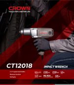 ⁦شنيور حل و ربط كراون 1/2 بوصه 900 وات موديل CROWN - CT12018-B3⁩ - الصورة ⁦6⁩