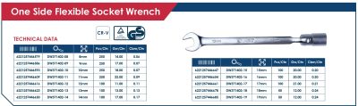 ⁦مفتاح بلدي مع لقمة مفصلية 19 مم أي بى تى - APT DW371402-19⁩ - الصورة ⁦2⁩