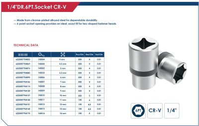 ⁦لقمة رباط مسدسه مربع 1/2 بوصه 10 مم أي بى تى - 20 APT CR-V⁩ - الصورة ⁦2⁩