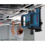 ⁦ميزان ليزر بوش تحديد مستوي دوار 2 خط 300 متر ماليزي BOSCH - GRL 300HV + LR1 + WM4 + RC1⁩ - الصورة ⁦5⁩