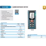 ⁦متر ليزر اكيود 100 متر ACCUD TM100B⁩ - الصورة ⁦2⁩