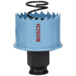 ⁦بنطه منشاريه 40 مم بوش للحديد و الألومنيوم BOSCH  Sheet Metal holesaw 40 mm, 1 9/16"⁩ - الصورة ⁦2⁩