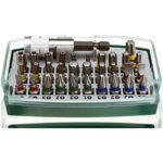 ⁦طقم لقم بوش مختلفة 32 قطعة BOSCH  32 Pcs Screw driver Set⁩ - الصورة ⁦4⁩