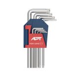 طـقـم ألـن نجمة طويل 9 قطع  T10-T50 أي بى تى( CRV ) موديل   APT AH551511-9