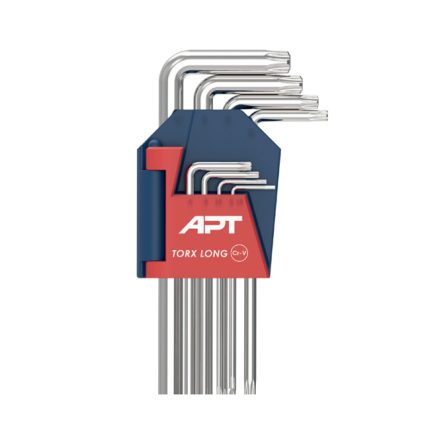 طـقـم ألـن نجمة طويل 9 قطع  T10-T50 أي بى تى( CRV ) موديل   APT AH551511-9