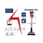⁦مثقاب شجرة 20مم 750وات 220 فولت اي بي تي موديل APT DP43020F⁩ - الصورة ⁦2⁩