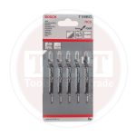 سلاح منشار اركيت بوش للخشب قطعيه دائريه و ناعمه 5 قطع BOSCH  JSB T T119 BO for wood Curve & Fine cut 5 Pcs