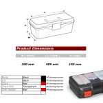 ⁦شنطه بدون عده كهربائيه غطاء 16بوصه تركى  PORT-BAG  Organizer PM02⁩ - الصورة ⁦4⁩