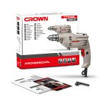 ⁦شنيور عاده كراون 10 مم ظرف اوتوماتيك اليكترونى يمين وشمال 400 وات موديل  CROWN  CT10126C⁩ - الصورة ⁦5⁩