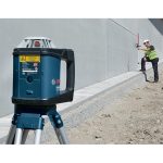 ⁦ميزان ليزر  بوش 500 متر تحديد مستوي دوار افقى ورأسى ليزر احمر BOSCH - GRL 500 HV + LR 50⁩ - الصورة ⁦4⁩