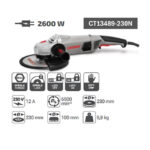 ⁦صاروخ قطعيه كراون 9 بوصه 2600 وات موديل CROWN - CT13489-230N⁩ - الصورة ⁦2⁩