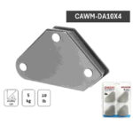 ⁦طقم زوايه لحام مغناطيسي كراون 4 قطعه موديل CROWN - CAWM-DA10X4⁩ - الصورة ⁦3⁩