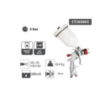 ⁦مسدس دوكو كراون مقلوب خدمة شاقة بلاستيك 600 سم 1.4 مم موديل CROWN - CT38086G⁩ - الصورة ⁦2⁩