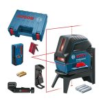 ⁦ميزان ليزر بوش 2 خط 50 متر 2 نقطة  BOSCH - GCL2/50+LR6⁩ - الصورة ⁦2⁩