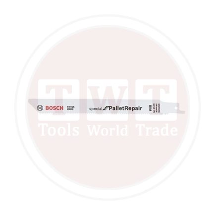 سلاح منشار امامى ترددى لقطع البلتات الخشب 1.25*190 مم 5 قطع BOSCH  Saw Blade Set For Pallet Repair1.25X190mm 5Pcs