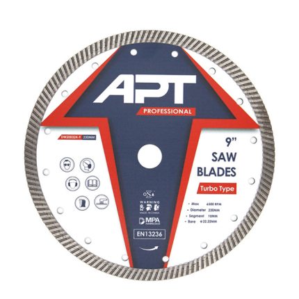 صنية ألماظ حوائط و خرسانة جاف تربو  180مم PRO اي بي تي موديل  APT  DW200324-7