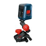 ⁦ميزان ليزر بوش  2 خط 10 متر ليزر احمر صيني BOSCH - GLL 2⁩ - الصورة ⁦2⁩