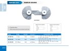 ⁦طقم مطوه سن الاووظ 32 ورقة  1مم إلى 7 مم RADIUS GAUGE 1mm-7mm ACCUD⁩ - الصورة ⁦2⁩