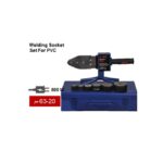 ⁦ماكينه لحام مواسير اي بي تي بلاستيك 20-63 مم 800 وات بالمشتملات APT DW19911⁩ - الصورة ⁦2⁩