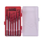 طقم  مفك سعاتى 6قطعة عادة, صليبة  STANLEY  M.0-66-039-8
