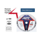 ⁦صنية ألماظ حوائط و خرسانة جاف مفتوحة 180مم PRO اي بي تي  موديلAPT DW200314-7⁩ - الصورة ⁦2⁩