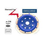 ⁦طبق شطف رخام وجرانيت والماظ 155 مم 1 صف اي بي تي موديل - APT DW6110010⁩ - الصورة ⁦2⁩