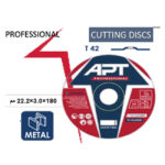 ⁦حجارة قطعية PRO حديد 22.2×3.0×180 مم اي بي تي  موديل APT APTP21803022⁩ - الصورة ⁦3⁩