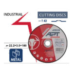 ⁦حجارة قطعية حديد 180×3.0×22.2 مم اي بي تي IND موديل APT APTI21803022⁩ - الصورة ⁦2⁩
