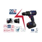 ⁦شنيور اي بي تي  13 مم ظرف معدن 40 نيوتن/متر 20 فولت 2بطارية 2 امبير موديل APT DW0100132⁩ - الصورة ⁦2⁩