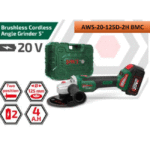 ⁦صاروخ 5 بوصه بدون شربون 2 بطارية 20 فولت 4 أمبير دي دبليو تي موديل DWT AWS-20D-2H BMC⁩ - الصورة ⁦2⁩