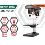 ⁦مثقاب تزجة 16 مم 550 وات 1فاز موديل DWT TBM05-16⁩ - الصورة ⁦2⁩