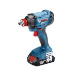 دريل فك وربط بوش 1/2 بوصه 18 فولت BOSCH – GDX 180-LI 2×3,0 Ah, AL 1820 CV, Case