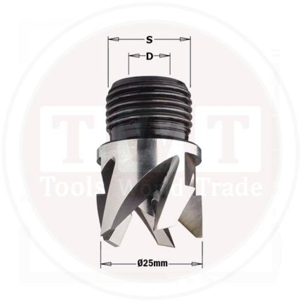 بنطه PLG CUTTER HS D= 8.2 Z4 S=21*14F .1 RH CMT