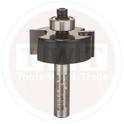 بنطة افاريز ثنائية الحزوز بوش قطر 8 مم - اجمالي الطول 54 مم BOSCH Rebating Bit 8, 31.8x54