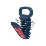 طقم مفتاح بلدى مشرشر 8 قطع 8 -22 مم كروم فانديوم  أي بى تى -موديل APT  AH301407-Set8