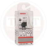 ⁦بنطة راوتر بوش لتخديد التجاويف الدائريه 8 مم اجمالى الطول 40 مم BOSCH Core Box Bit 8x12x40⁩ - الصورة ⁦2⁩