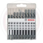 طقم أسلحة أركيت 10 قطع للخشب بوش BOSCH  JSB 10 Pcs for Wood (T111C, T119B, T119BO)