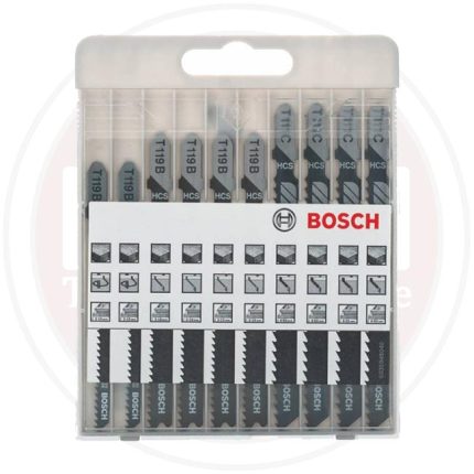 طقم أسلحة أركيت 10 قطع للخشب بوش BOSCH  JSB 10 Pcs for Wood (T111C, T119B, T119BO)
