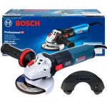 ⁦صاروخ بوش تجليخ و قطعية 5 بوصه 1400 وات مقبض ممتص للصدمات ألماني BOSCH - GWS 14-125 S⁩ - الصورة ⁦2⁩