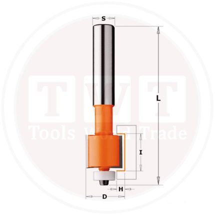 بنطة Face-Inlay Bit for Corian HW S=12 D=22.2x19.05 CMT