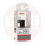 ⁦بنطة راوتر بوش للتجاويف المستقيمه قطر 8 مم - اجمالى الطول   51 مم   BOSCH Straight Bit 8, 15x51⁩ - الصورة ⁦2⁩