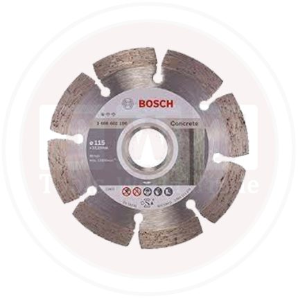 ديسك قطعية الماظ بوش للخرسانة 4.5 بوصة  BOSCH Diamond Disc for Concrete115X22,2