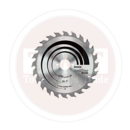 صينية منشار 9.25 بوصة للخشب 40 سنة BOSCH Optiline CSB For Wood 235X2.5X35  (40)