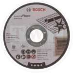 حجر قطعية بوش  4.5 بوصة ستانلس ستيل بسكوتة 1.6مم ( المانيا) BOSCH Inox Cutting Disc (115X22.23X1.6)
