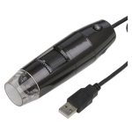 ميكروسكوب رقمى بوصلة USB زووم 10 - 200 DIGITAL MICROSCOPE,without stand